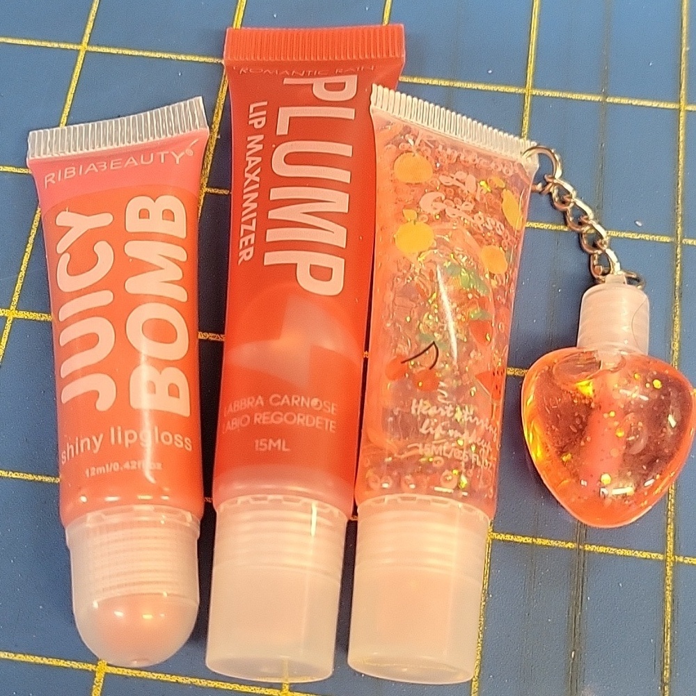 Lot of 3 Lip Gloss & Plumper New